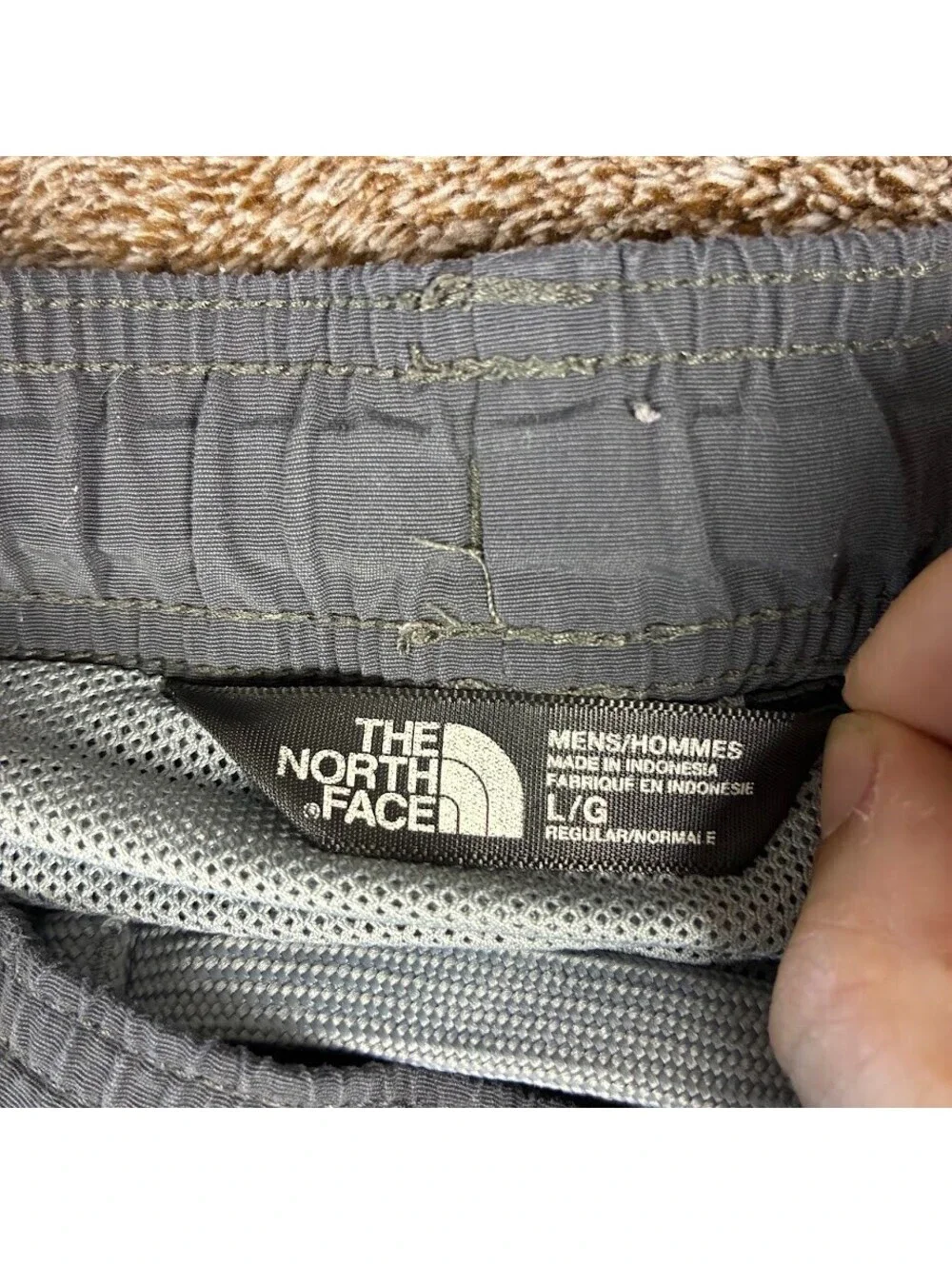 The North Face Swim Trunks Shorts Mens Size Large Grey
